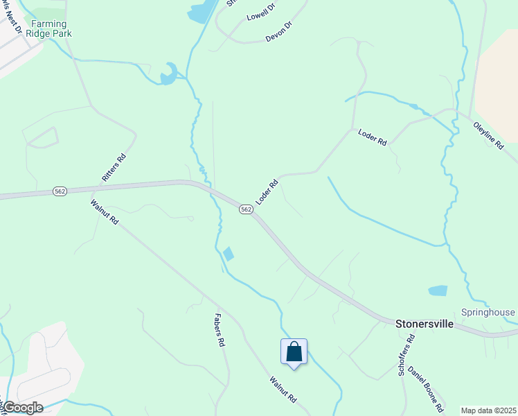 map of restaurants, bars, coffee shops, grocery stores, and more near 11 Loder Road in Birdsboro