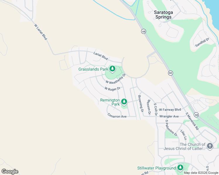 map of restaurants, bars, coffee shops, grocery stores, and more near 357 West Ruger Drive in Saratoga Springs