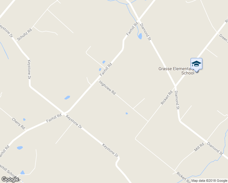 map of restaurants, bars, coffee shops, grocery stores, and more near 33 Highview Road in Sellersville