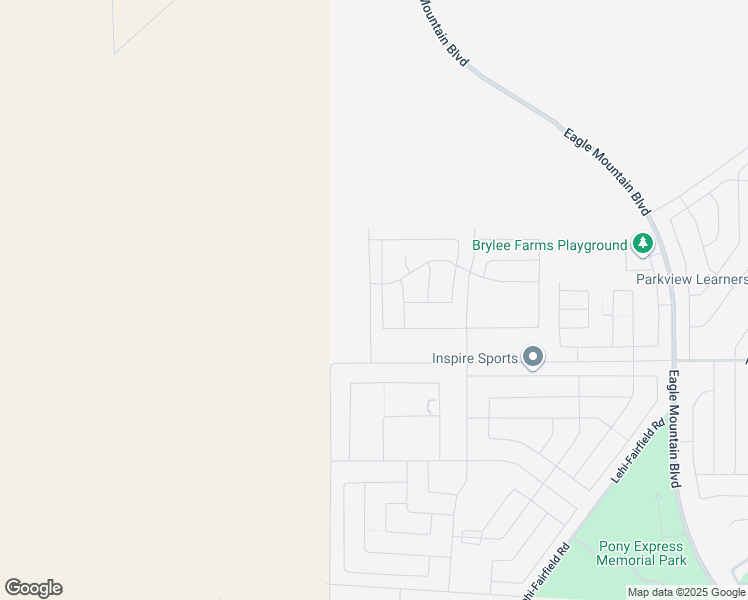 map of restaurants, bars, coffee shops, grocery stores, and more near 5155 Old Cobble Way in Eagle Mountain