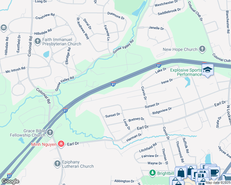 map of restaurants, bars, coffee shops, grocery stores, and more near 5028 Irene Drive in Harrisburg