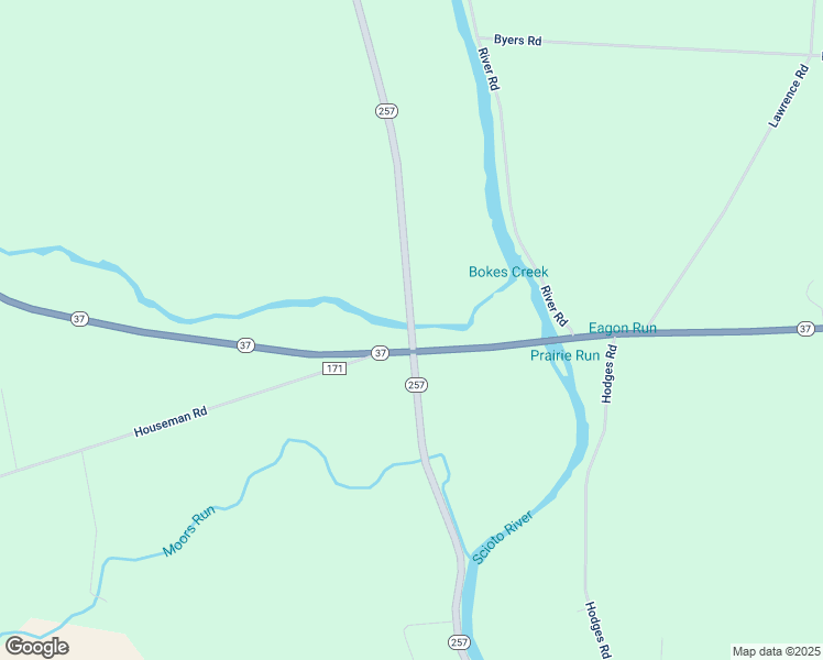 0 Ohio 257, Ostrander OH Walk Score