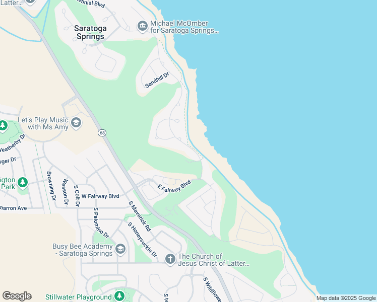 map of restaurants, bars, coffee shops, grocery stores, and more near 2177 Centennial Boulevard in Saratoga Springs