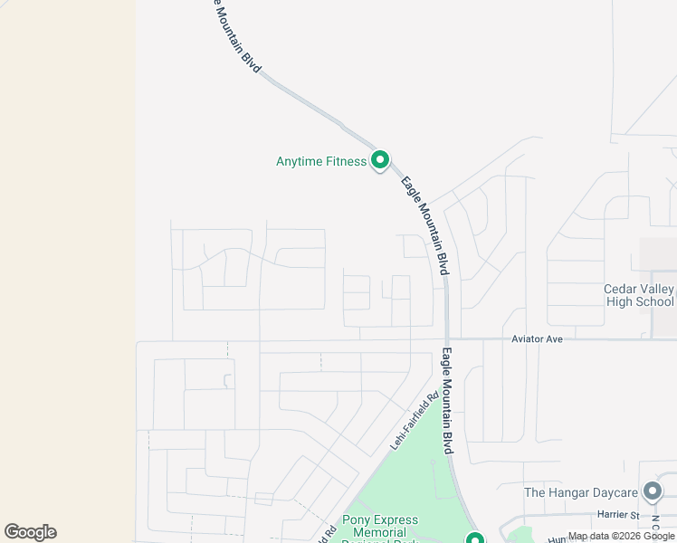 map of restaurants, bars, coffee shops, grocery stores, and more near Eagle Mountain Boulevard in Eagle Mountain