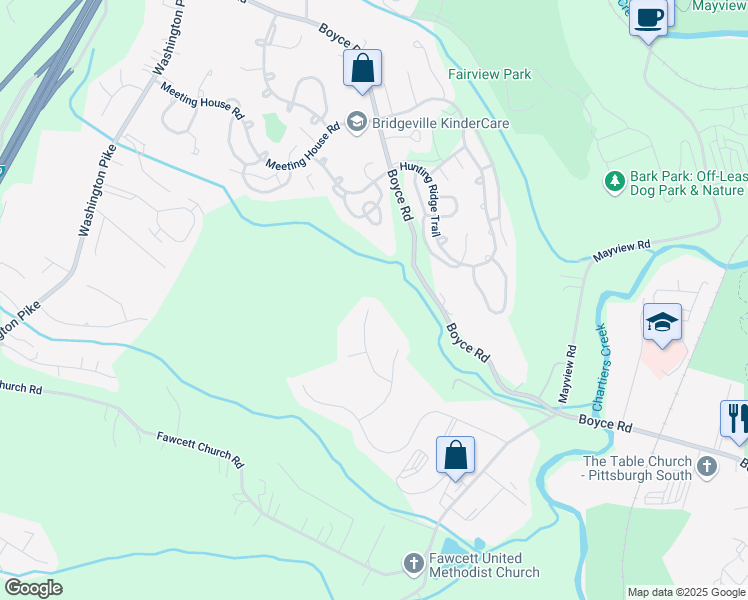 map of restaurants, bars, coffee shops, grocery stores, and more near 3222 Willow Ridge Drive in Bridgeville