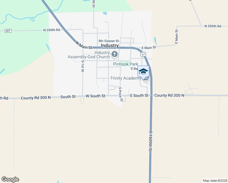 map of restaurants, bars, coffee shops, grocery stores, and more near 119 Gerald Avenue in Industry