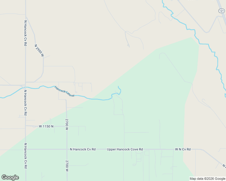 map of restaurants, bars, coffee shops, grocery stores, and more near 1445 North 2250 West in Roosevelt