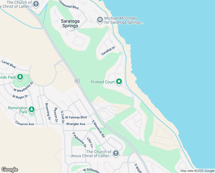 map of restaurants, bars, coffee shops, grocery stores, and more near 151 Cameron Drive in Saratoga Springs