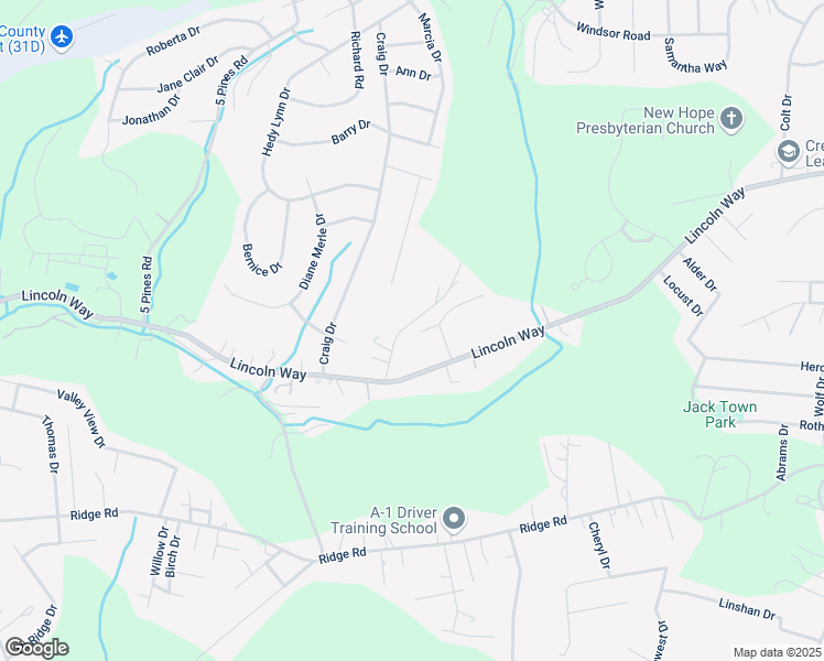 map of restaurants, bars, coffee shops, grocery stores, and more near 13616 Jones Road in Irwin