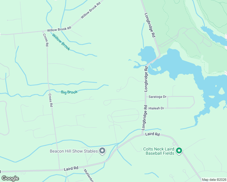 map of restaurants, bars, coffee shops, grocery stores, and more near 11 Western Drive in Colts Neck