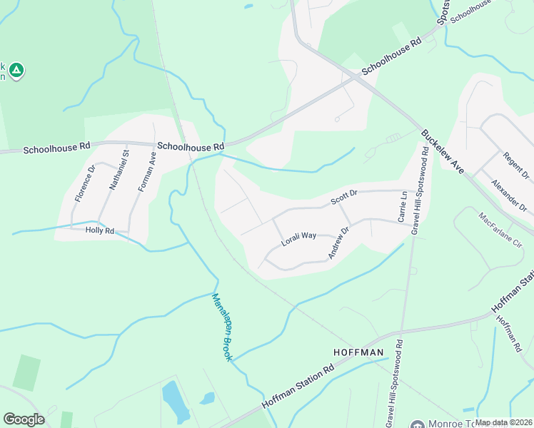 map of restaurants, bars, coffee shops, grocery stores, and more near 28 Scott Drive in Monroe Township
