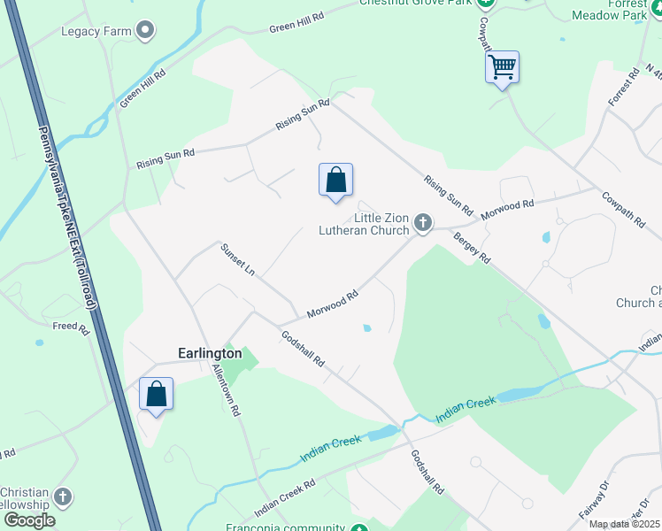 map of restaurants, bars, coffee shops, grocery stores, and more near 337 Morwood Rd in Telford