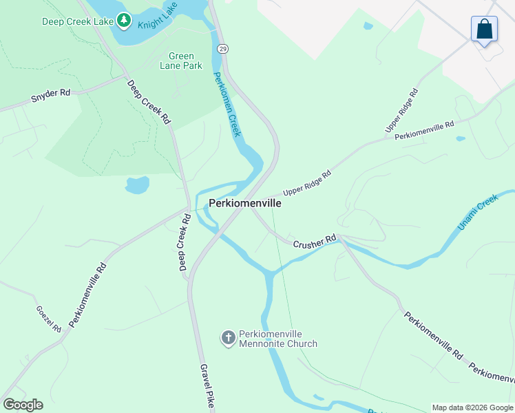 map of restaurants, bars, coffee shops, grocery stores, and more near in Perkiomenville