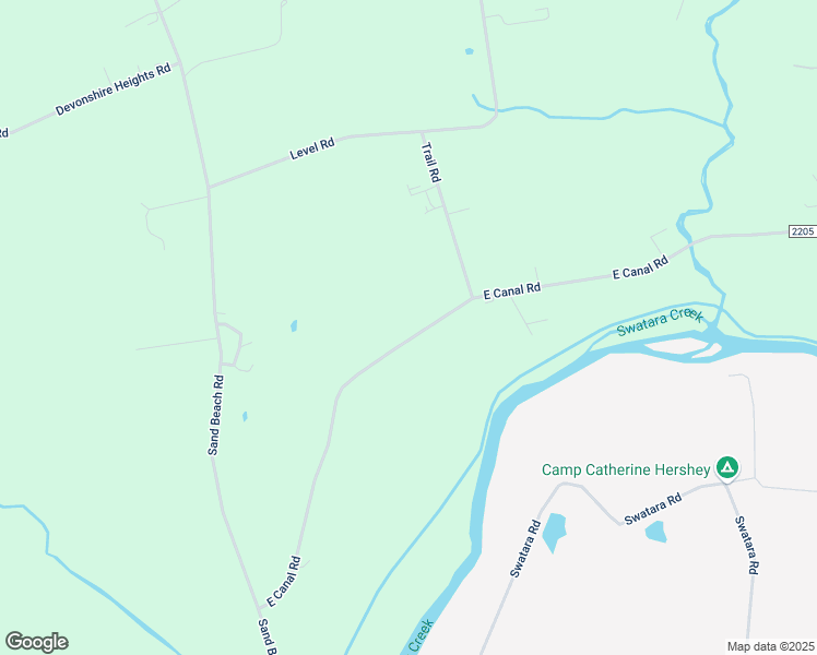 map of restaurants, bars, coffee shops, grocery stores, and more near 397 East Canal Road in Hershey
