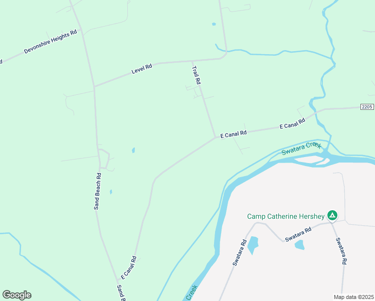 map of restaurants, bars, coffee shops, grocery stores, and more near 397 East Canal Road in Hershey