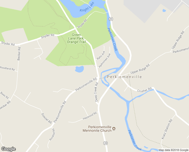 map of restaurants, bars, coffee shops, grocery stores, and more near 1843 Perkiomenville Road in Perkiomenville