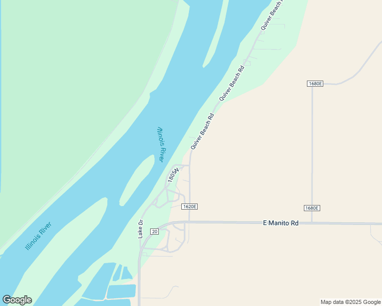 map of restaurants, bars, coffee shops, grocery stores, and more near 18201 Quiver Beach Road in Havana