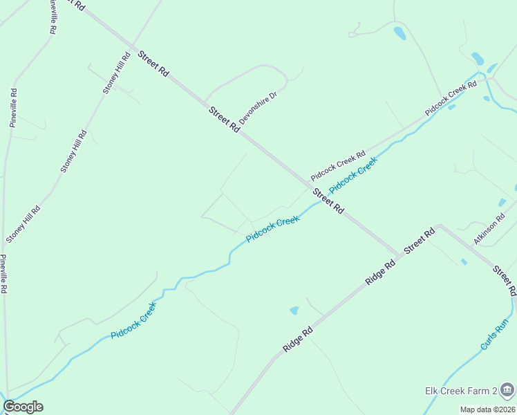 map of restaurants, bars, coffee shops, grocery stores, and more near 1194 Street Road in New Hope