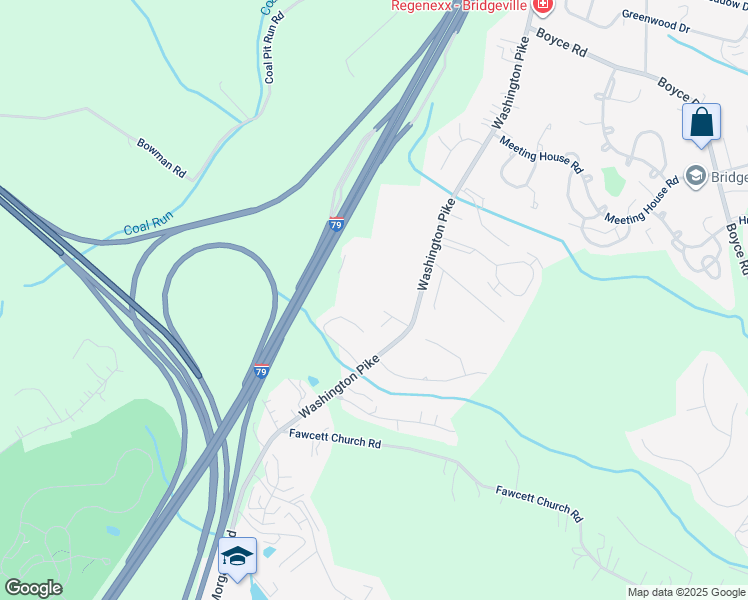 map of restaurants, bars, coffee shops, grocery stores, and more near 110 Marion Drive in Bridgeville
