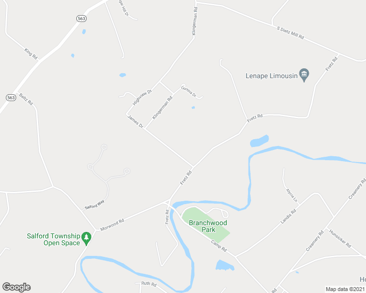 map of restaurants, bars, coffee shops, grocery stores, and more near 188 Klingerman Road in Telford