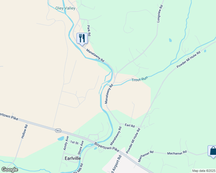 1248 Manatawny Road, Boyertown PA Walk Score