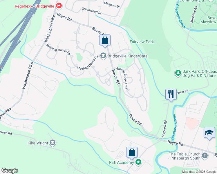 map of restaurants, bars, coffee shops, grocery stores, and more near 427 Lark Tree Circle in Bridgeville