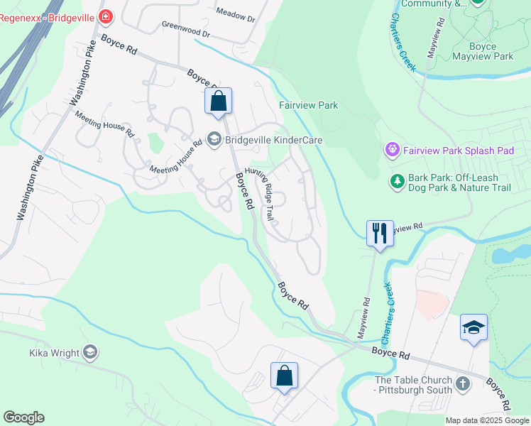 map of restaurants, bars, coffee shops, grocery stores, and more near 2161 Morning Wind Circle in Bridgeville