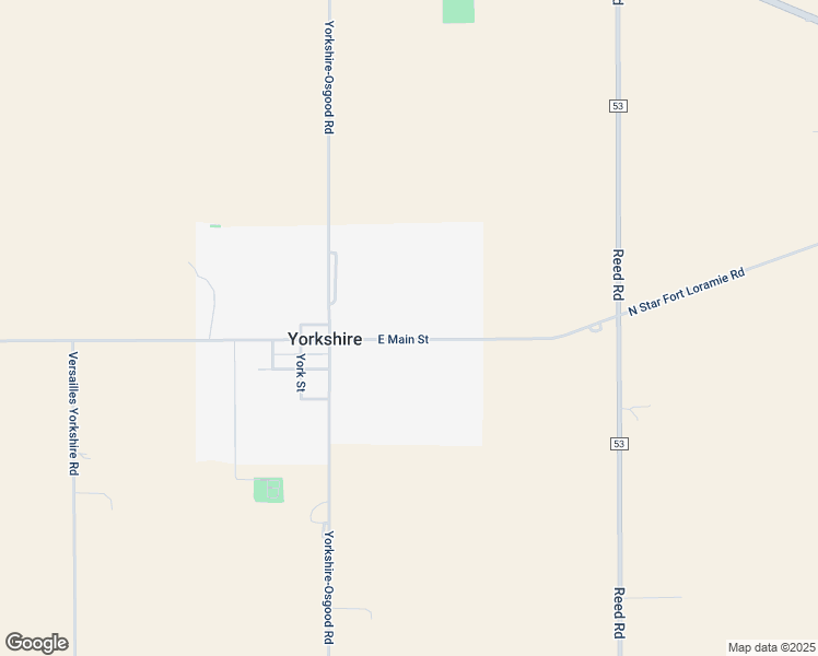 map of restaurants, bars, coffee shops, grocery stores, and more near 22 East Main Street in Yorkshire
