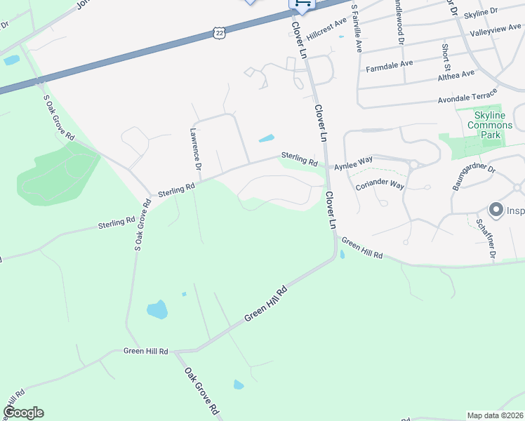 map of restaurants, bars, coffee shops, grocery stores, and more near 506 Elm Street in Harrisburg