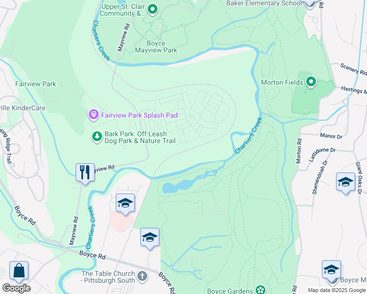 map of restaurants, bars, coffee shops, grocery stores, and more near 1659 Hastings Park Drive in Bridgeville
