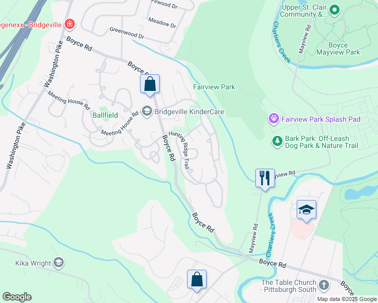 map of restaurants, bars, coffee shops, grocery stores, and more near 2161 Morning Wind Circle in Bridgeville