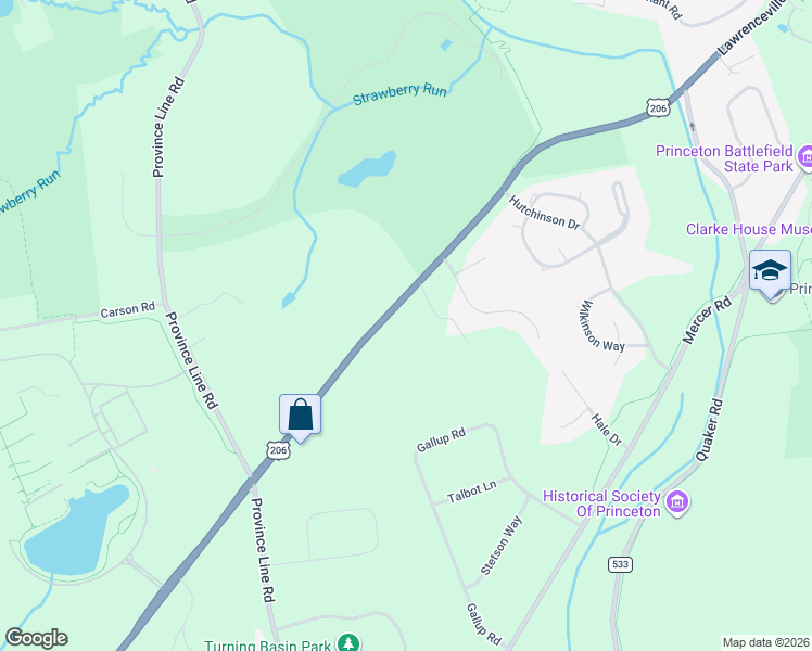 map of restaurants, bars, coffee shops, grocery stores, and more near 914 Lawrenceville Road in Princeton