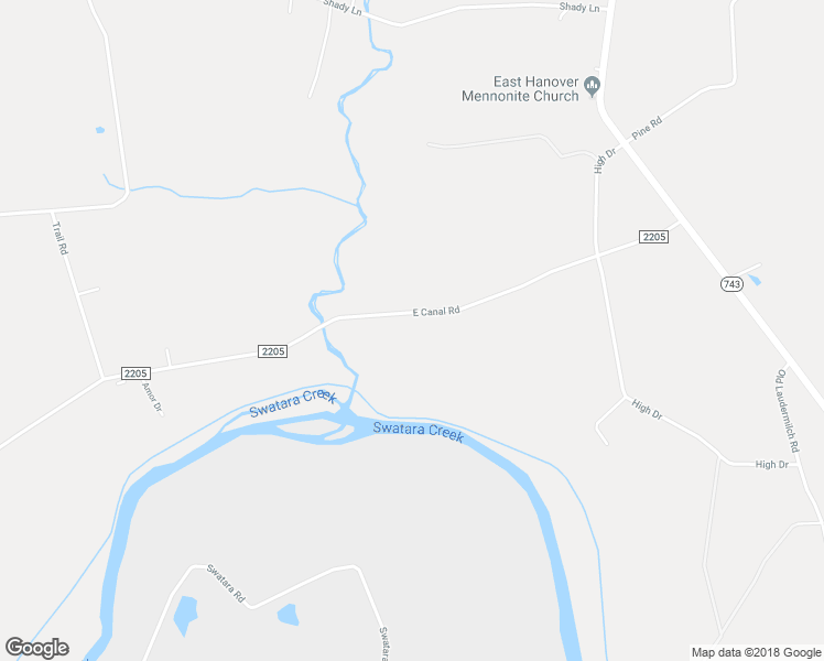map of restaurants, bars, coffee shops, grocery stores, and more near 796 East Canal Road in Hershey