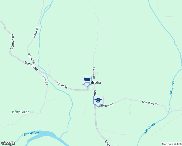 map of restaurants, bars, coffee shops, grocery stores, and more near in Petrolia