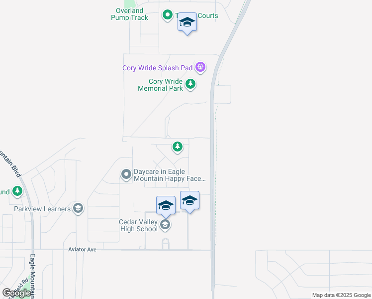 map of restaurants, bars, coffee shops, grocery stores, and more near 5509 North Solo Street in Eagle Mountain