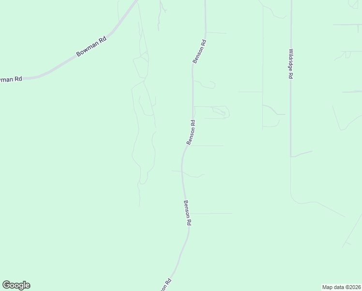 map of restaurants, bars, coffee shops, grocery stores, and more near 18355 Benson Road in Cottonwood