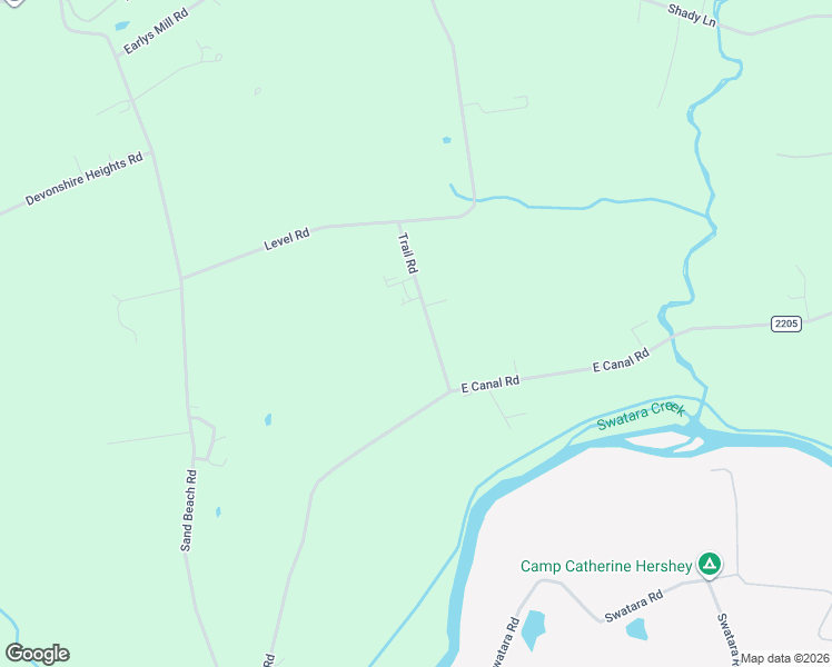 map of restaurants, bars, coffee shops, grocery stores, and more near 190 Trail Road in Hershey