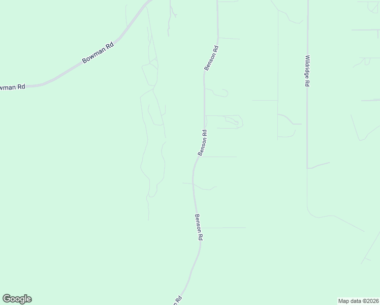 map of restaurants, bars, coffee shops, grocery stores, and more near 18355 Benson Road in Cottonwood