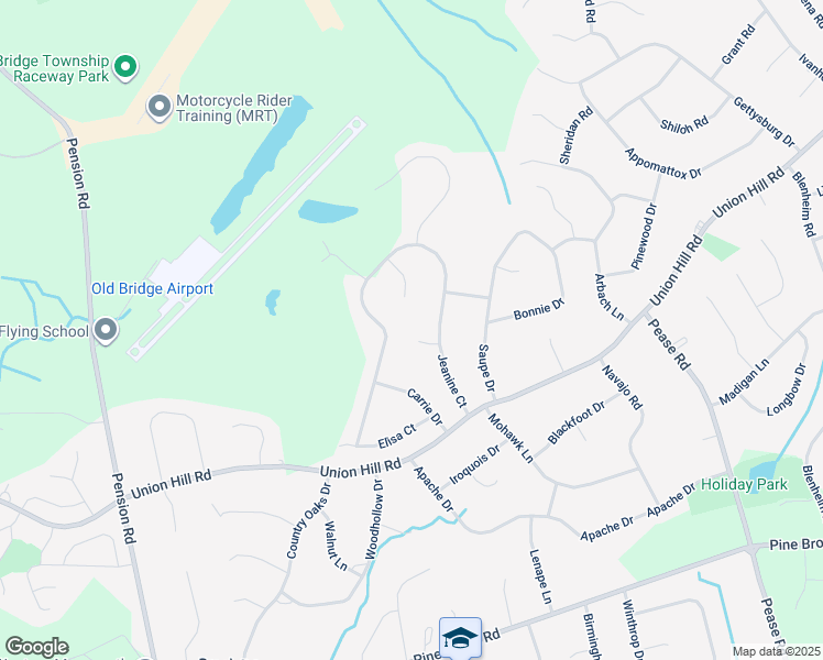 map of restaurants, bars, coffee shops, grocery stores, and more near 4 Lynn Court in Manalapan Township