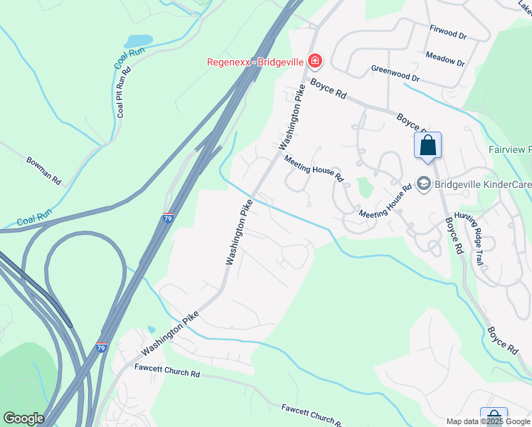 map of restaurants, bars, coffee shops, grocery stores, and more near 5106 Empire Drive in Bridgeville