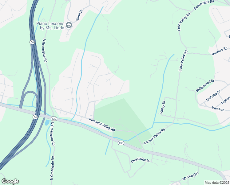 map of restaurants, bars, coffee shops, grocery stores, and more near 145 Harrold Street in Jeannette