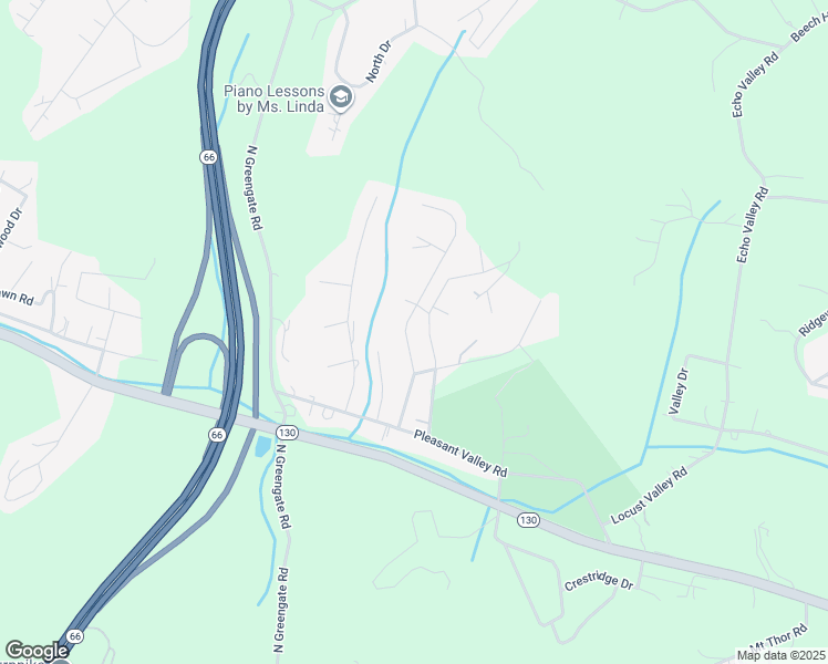 map of restaurants, bars, coffee shops, grocery stores, and more near 4043 Briarwood Drive in Jeannette