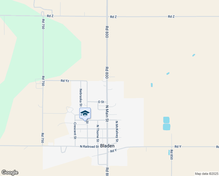 map of restaurants, bars, coffee shops, grocery stores, and more near 736 North Main Street in Bladen