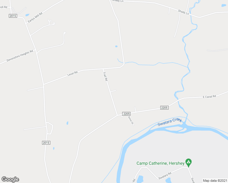 map of restaurants, bars, coffee shops, grocery stores, and more near 192 Trail Road in Hershey