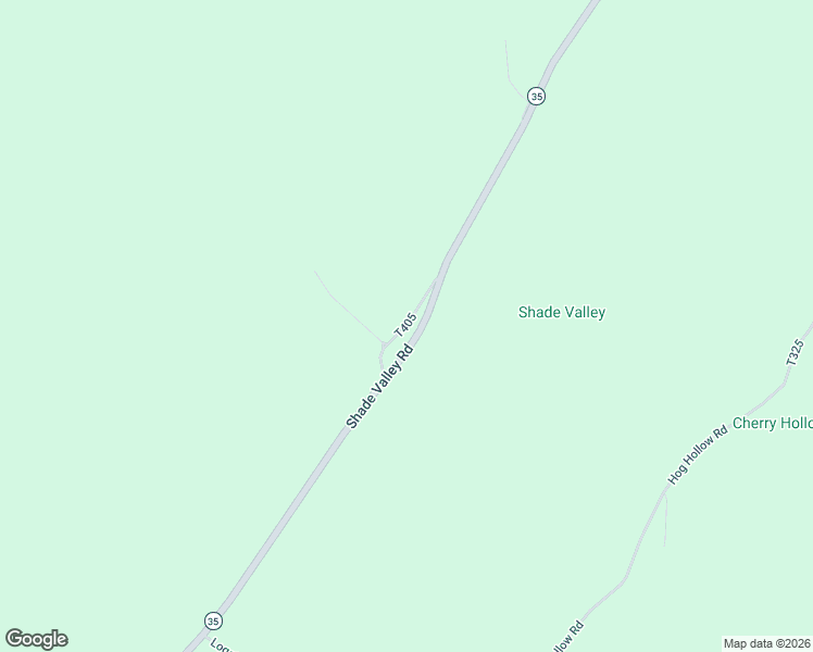 map of restaurants, bars, coffee shops, grocery stores, and more near T405 in Huntingdon County