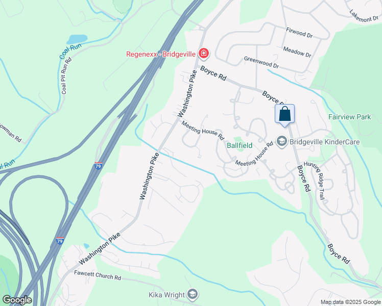 map of restaurants, bars, coffee shops, grocery stores, and more near 746 Wheatland Circle in Bridgeville
