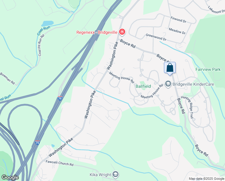 map of restaurants, bars, coffee shops, grocery stores, and more near 746 Wheatland Circle in Bridgeville