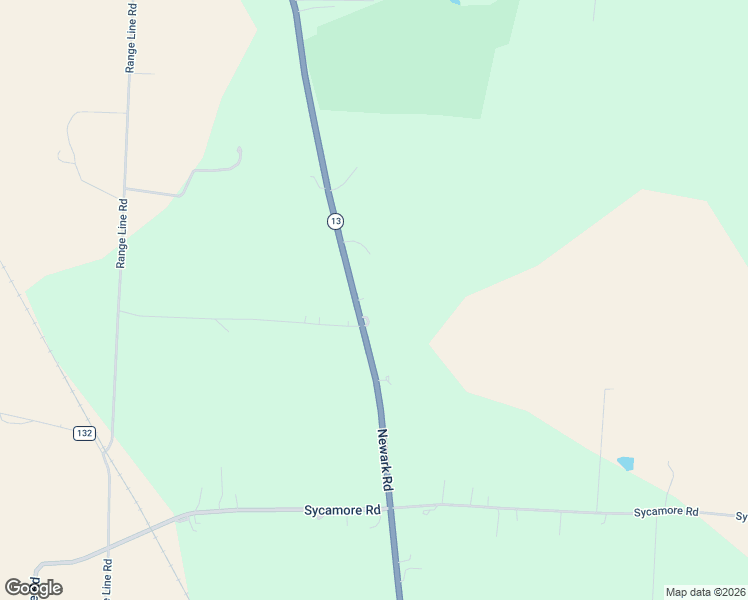 map of restaurants, bars, coffee shops, grocery stores, and more near 6500 Newark Road in Mount Vernon