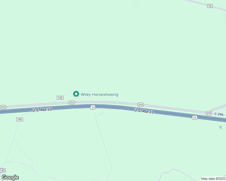 map of restaurants, bars, coffee shops, grocery stores, and more near Highway 292 in Zanesfield