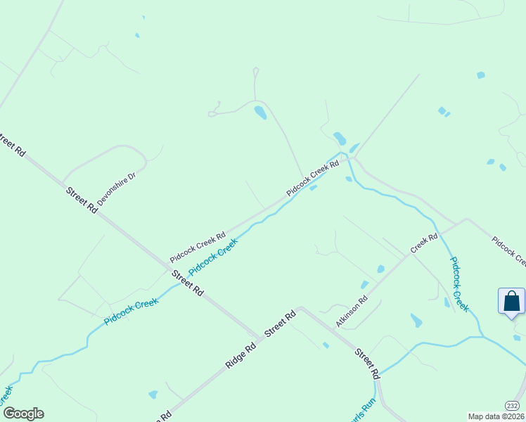 map of restaurants, bars, coffee shops, grocery stores, and more near 5985 Pidcock Creek Road in New Hope